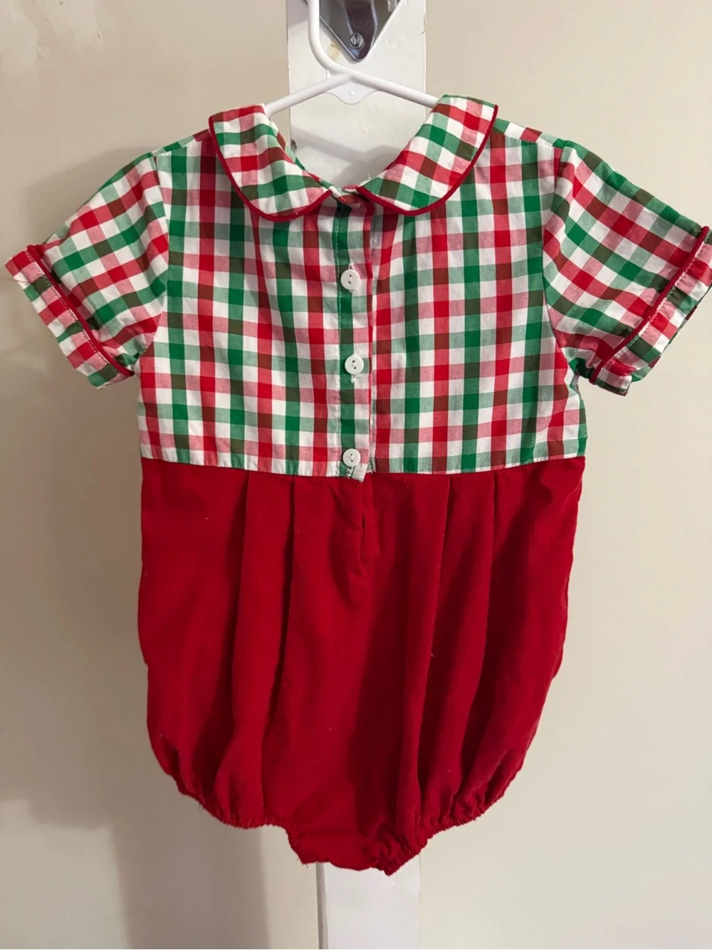 The Smocking Place Holiday Romper